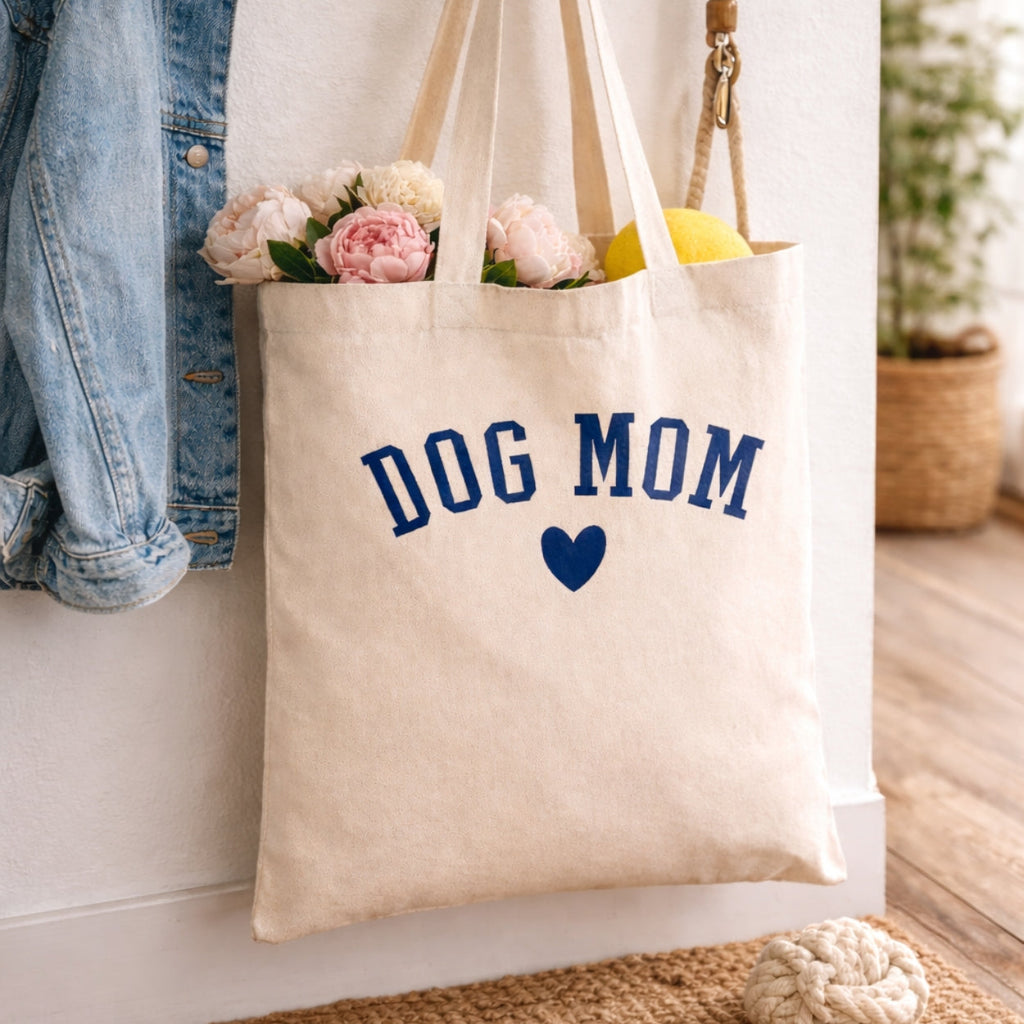 'Dog Mom at Heart' Jumbo Tote (FREE $80+ from Pets)