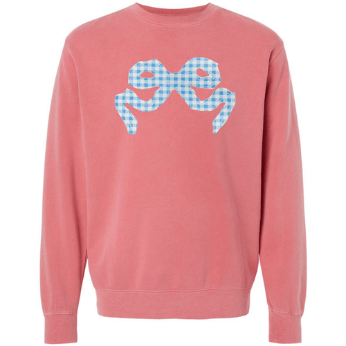 'Blue Gingham' Appliqué Stitch Cozy Crew