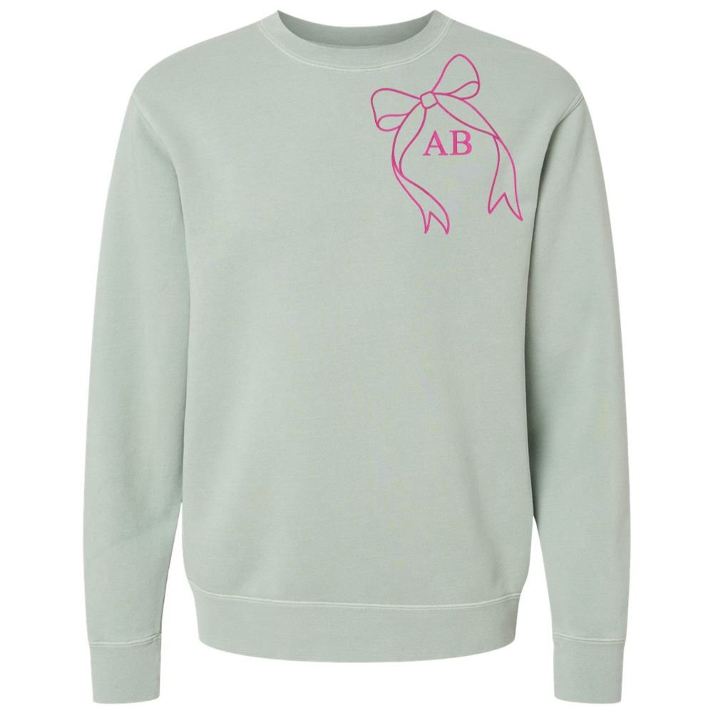 Initialed 'Big Bow' Cozy Crew