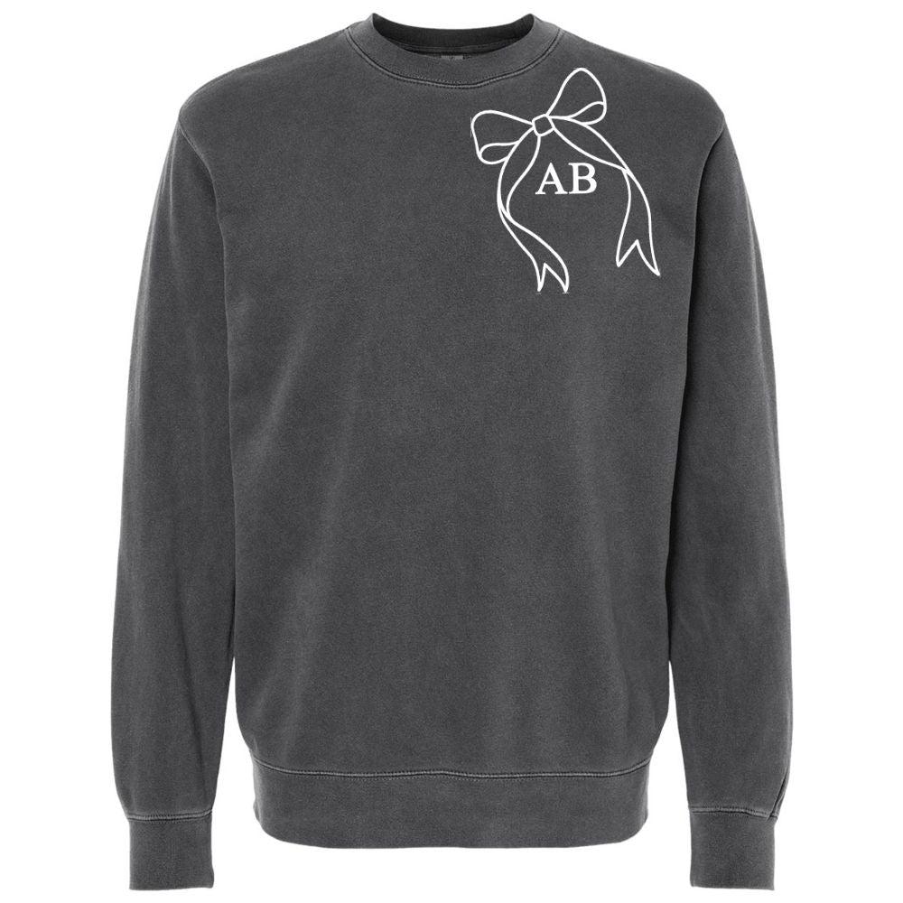 Initialed 'Big Bow' Cozy Crew