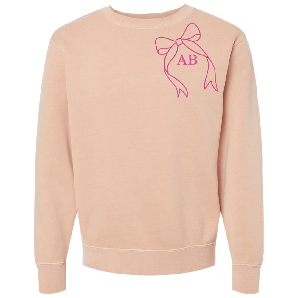 Initialed 'Big Bow' Cozy Crew