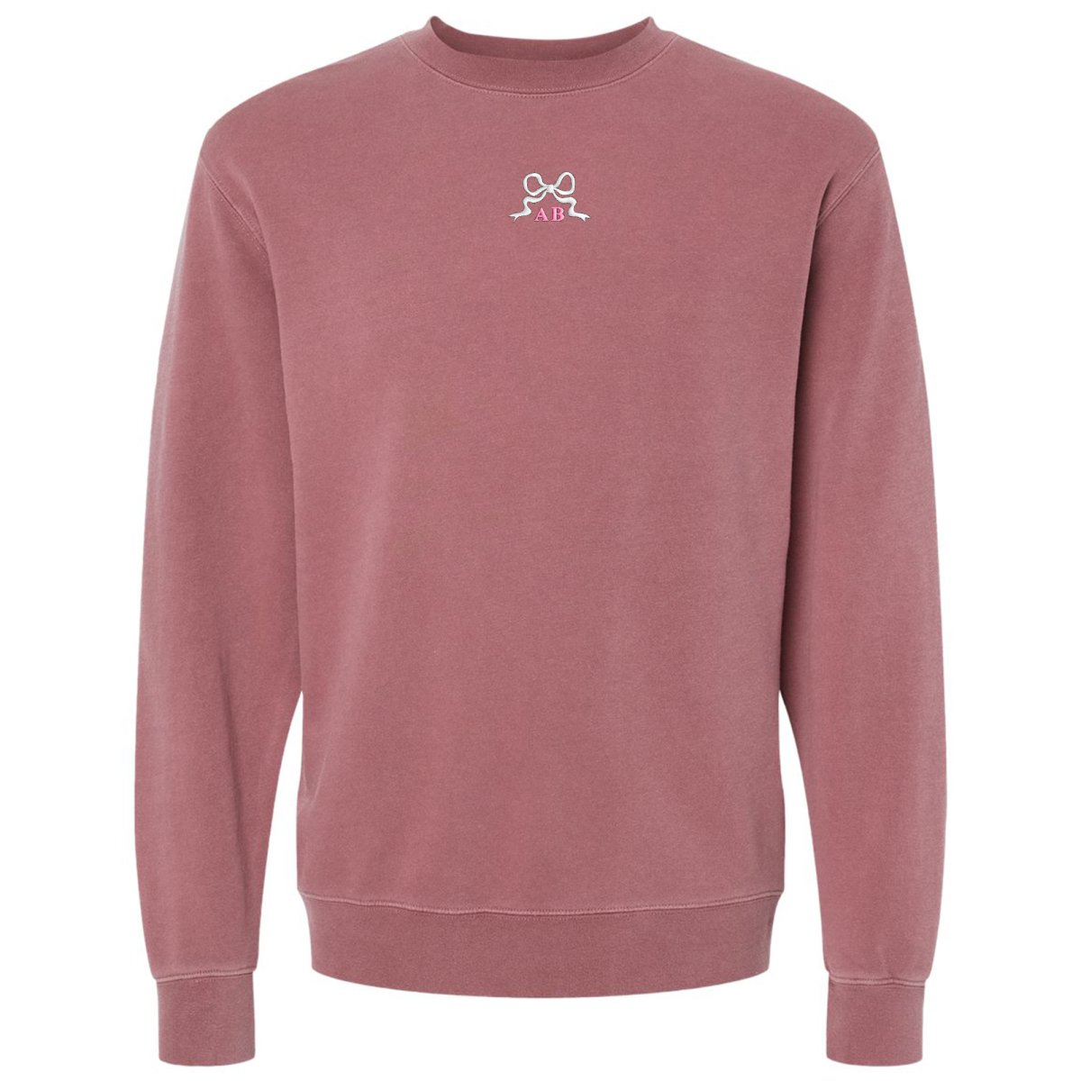 Initialed 'Tiny Bow' Cozy Crew