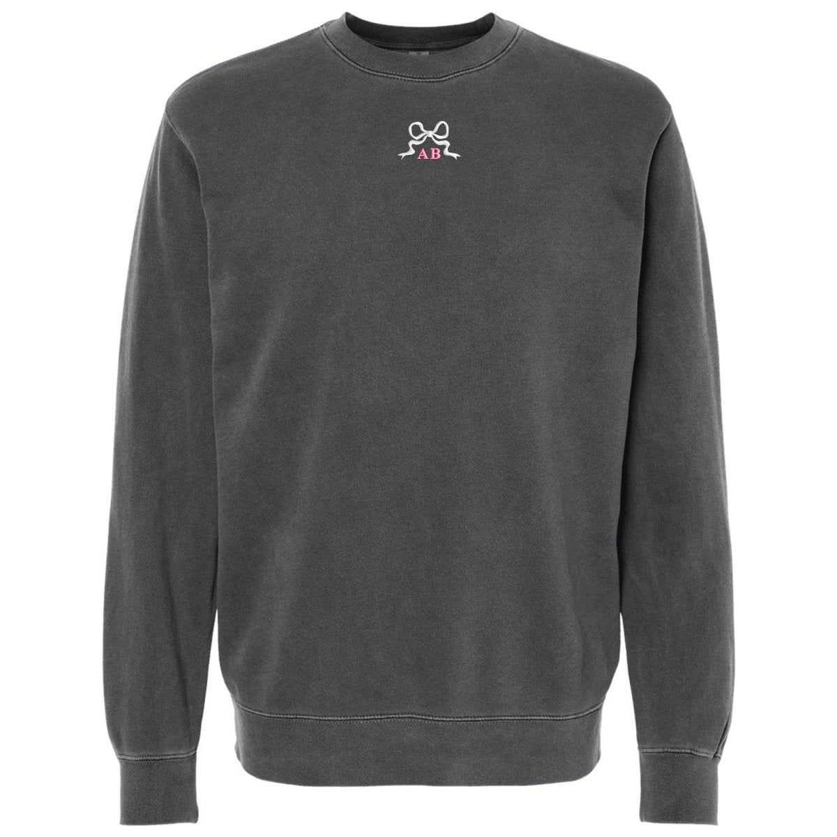 Initialed 'Tiny Bow' Cozy Crew