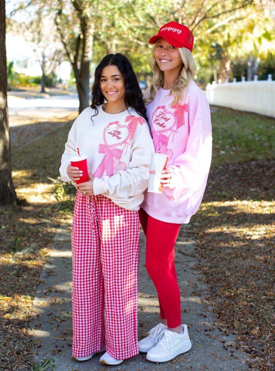 Make It Yours™ 'Frills & Hearts' Crewneck Sweatshirt