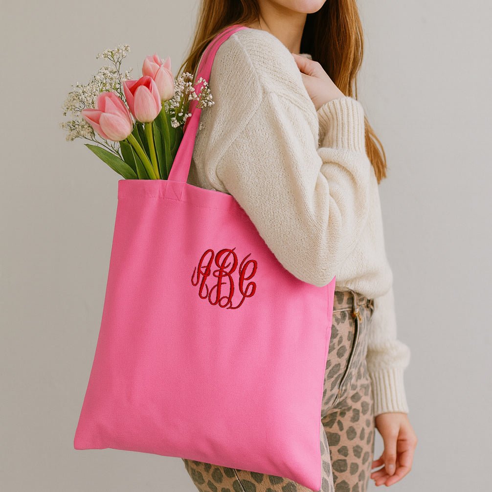 Monogrammed Basic Tote