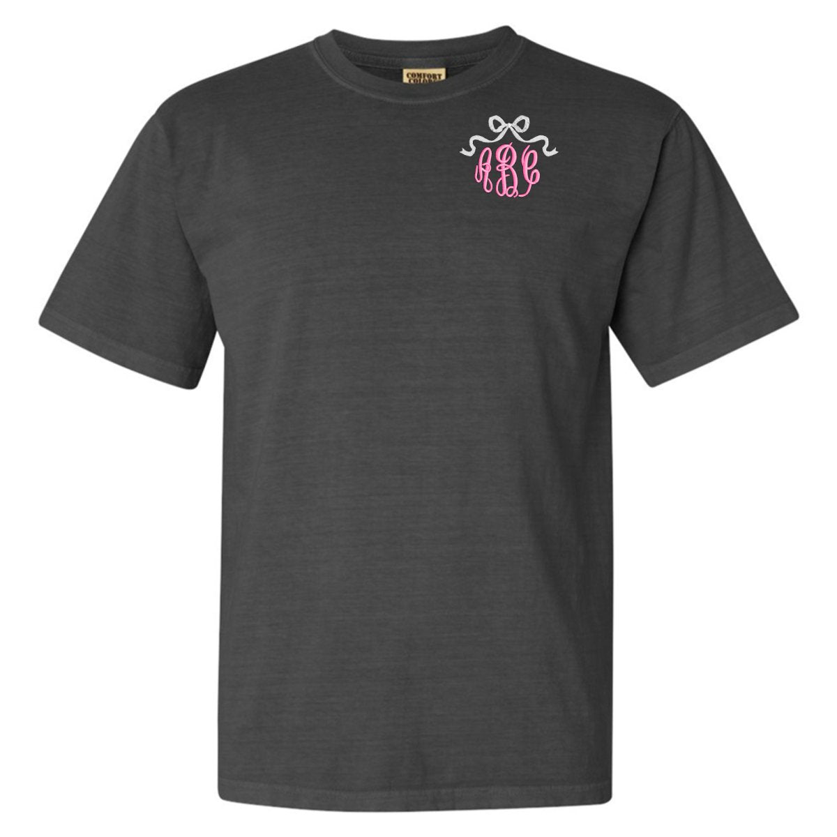 Monogrammed 'Bow' T-Shirt