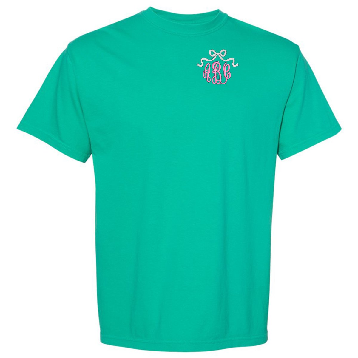 Monogrammed 'Bow' T-Shirt