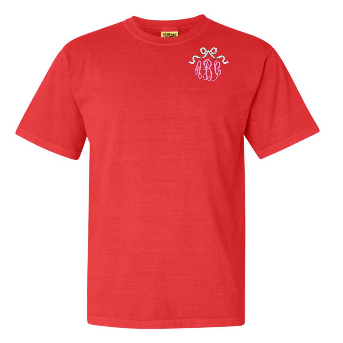 Monogrammed 'Bow' T-Shirt