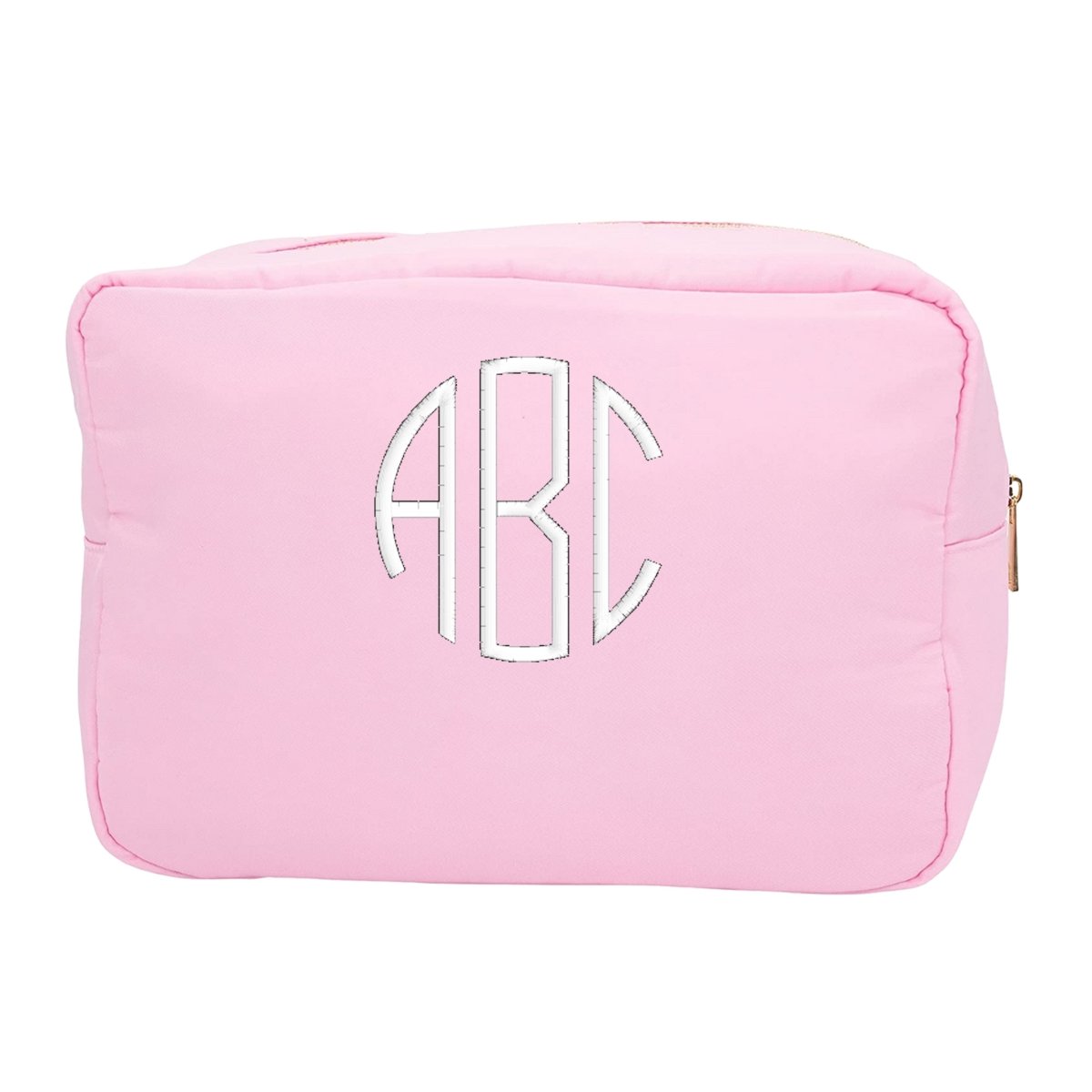 Monogrammed Large Pouch