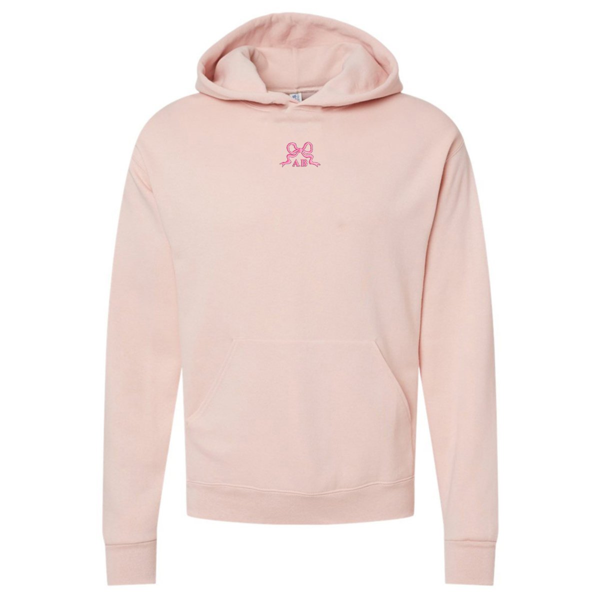 Monogrammed 'Tiny Bow' Hoodie