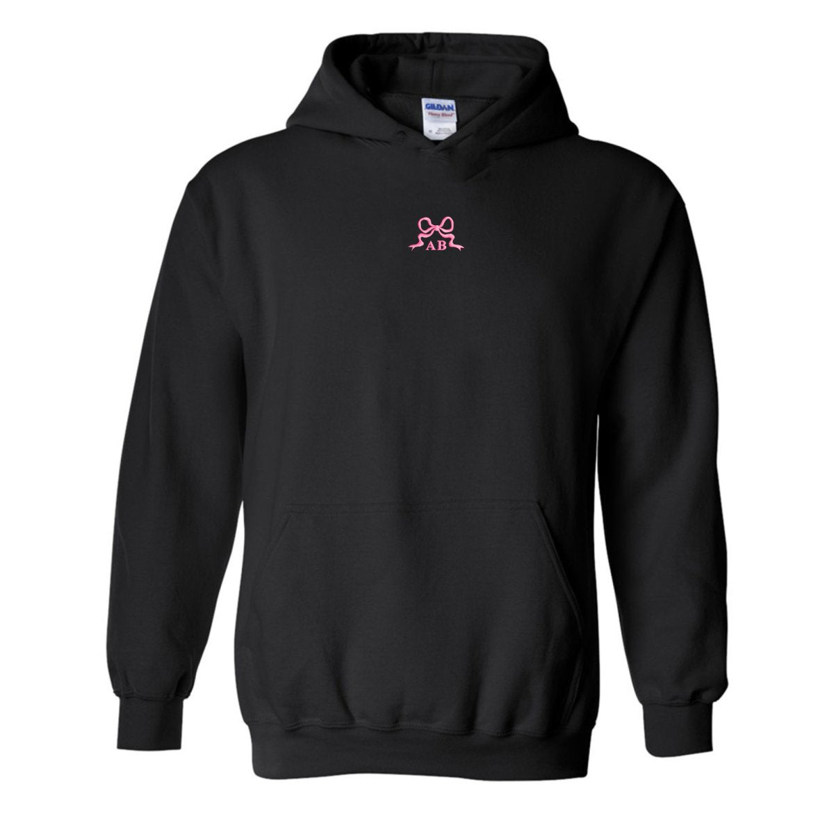Monogrammed 'Tiny Bow' Hoodie