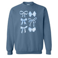 Monogrammed 'Watercolor Bows' Crewneck Sweatshirt