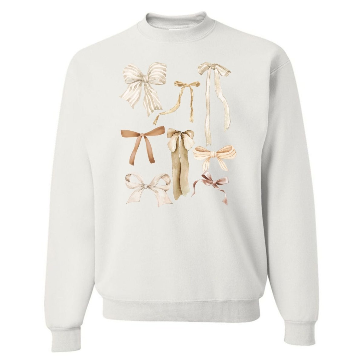 ‘Neutral Bow Show' Crewneck Sweatshirt