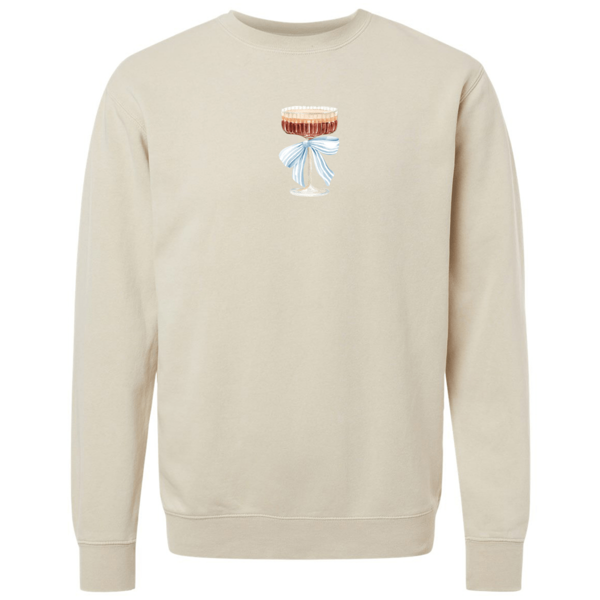 'Vintage Beverage With Bow' Cozy Crew