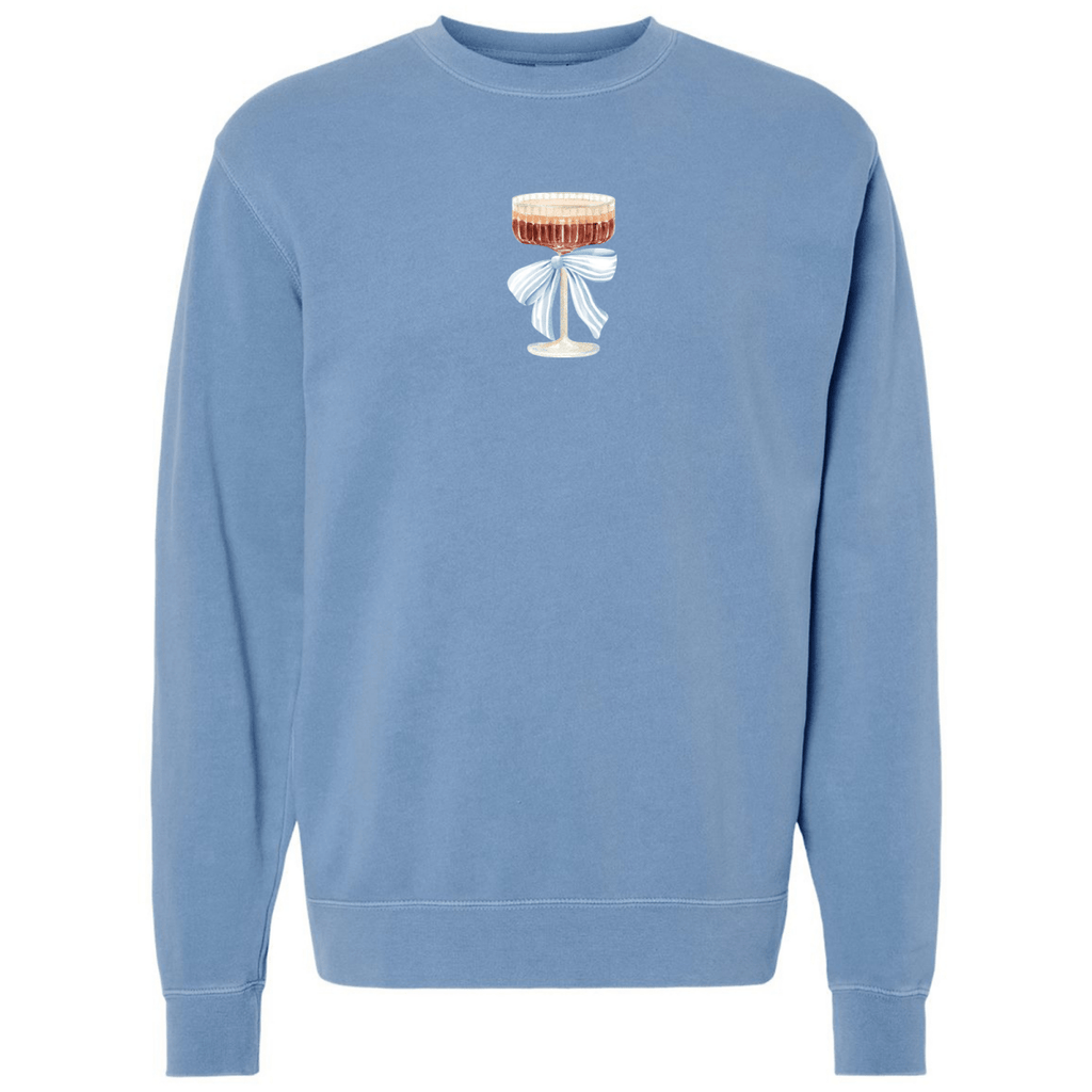 'Vintage Beverage With Bow' Cozy Crew